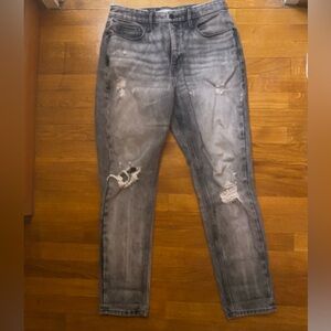 Good American distressed jeans